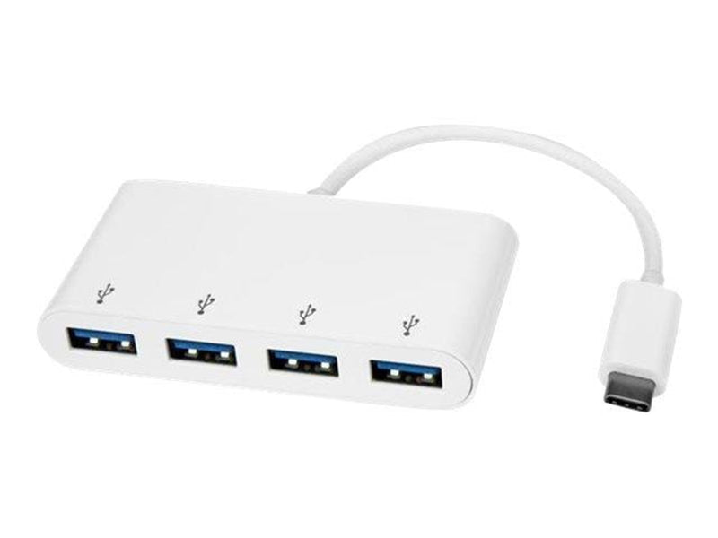 StarTech.com USB-C Hub USB-Hubs - USB 3.2 - 4 - Weiß