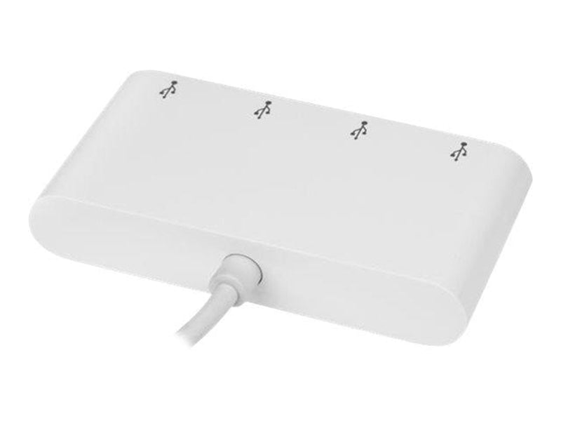 StarTech.com USB-C Hub USB-Hubs - USB 3.2 - 4 - Weiß
