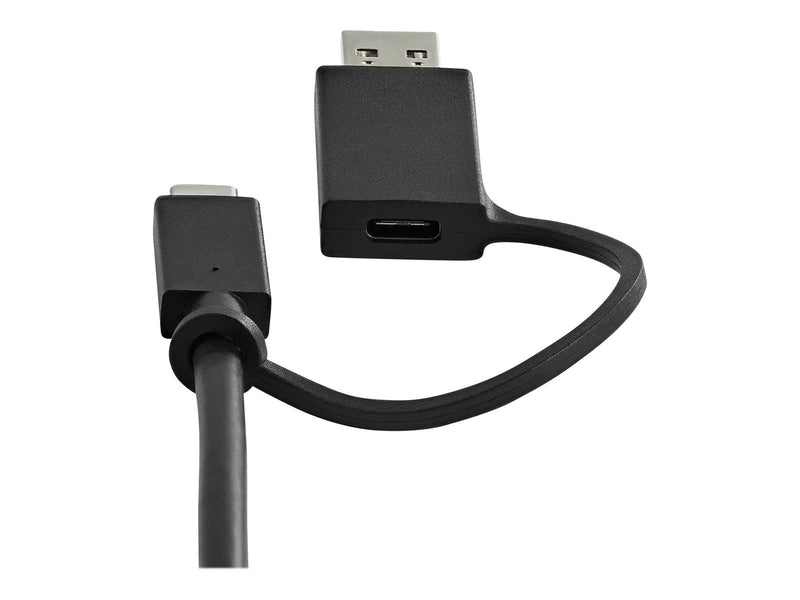StarTech.com USB-C & USB-A Dock - 100W PD - Dual 4K 60Hz