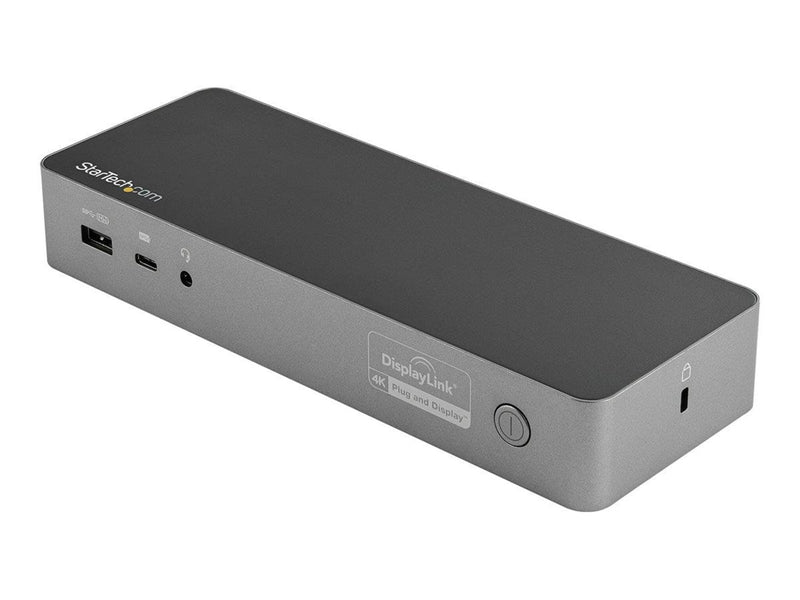 StarTech.com USB-C & USB-A Dock - 100W PD - Dual 4K 60Hz