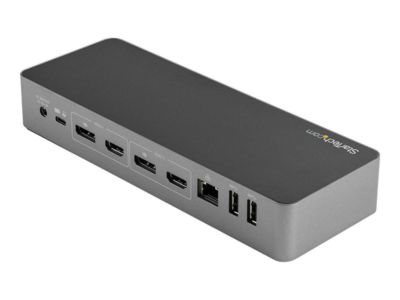 StarTech.com USB-C & USB-A Dock - 100W PD - Dual 4K 60Hz