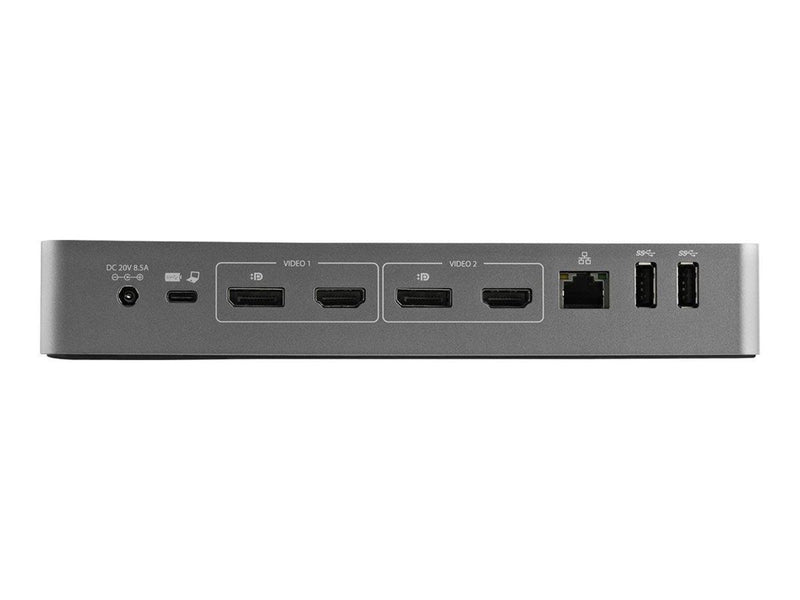 StarTech.com USB-C & USB-A Dock - 100W PD - Dual 4K 60Hz