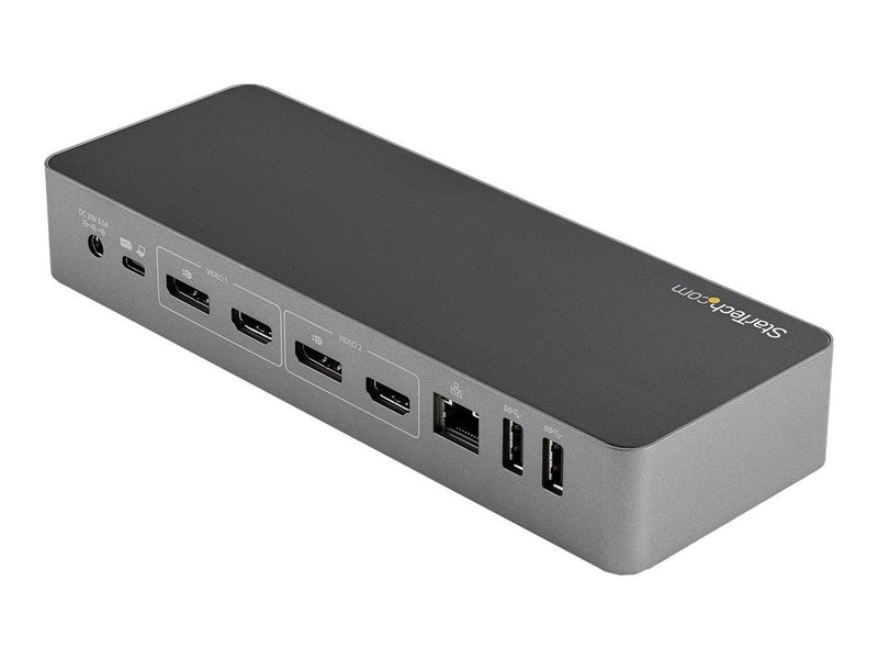StarTech.com USB-C & USB-A Dock - 100W PD - Dual 4K 60Hz