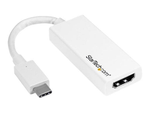 StarTech.com USB C to HDMI Adapter - USB Type-C to HDMI Converter - 4K 60Hz - external video adapter - white