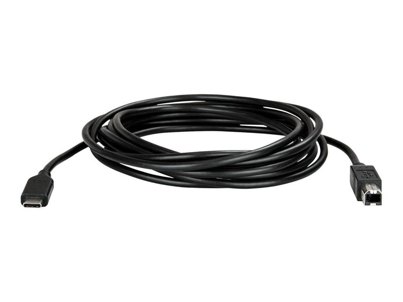 StarTech.com USB C to USB B Printer Cable - M/M - USB 2.0 - USB-C cable - 3 m