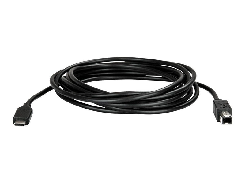 StarTech.com USB C to USB B Printer Cable - M/M - USB 2.0 - USB-C cable - 3 m