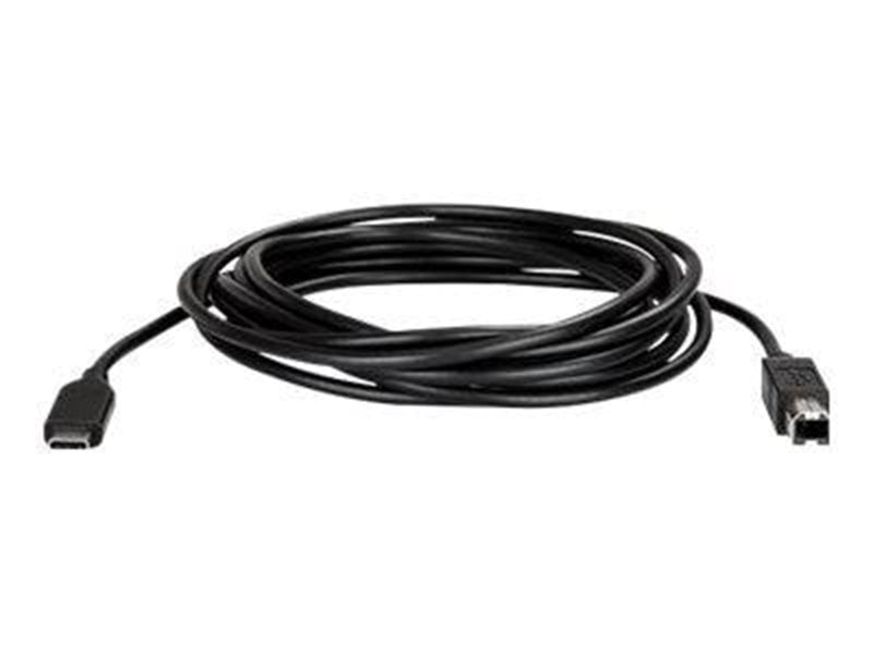 StarTech.com USB C to USB B Printer Cable - M/M - USB 2.0 - USB-C cable - 3 m