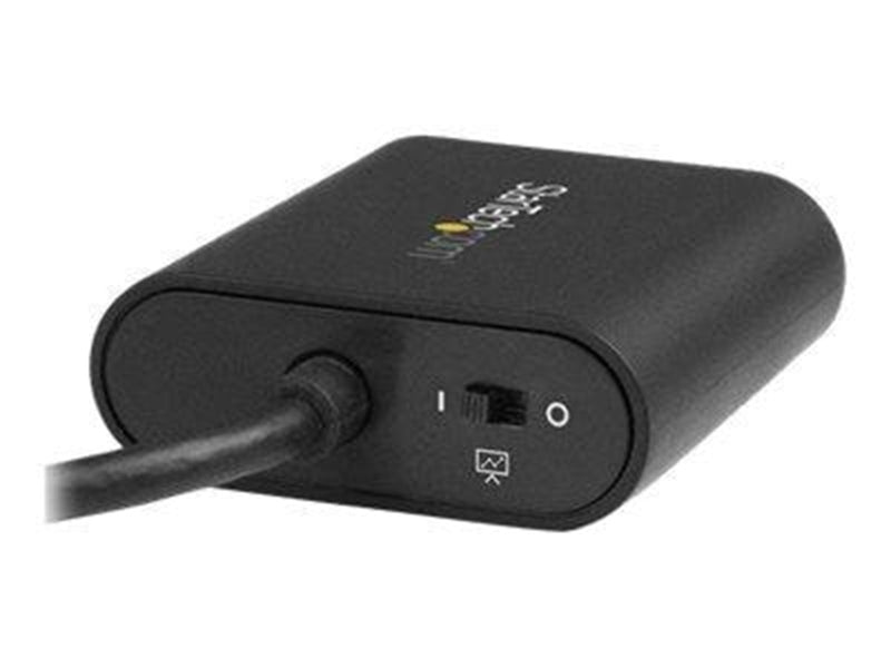 StarTech.com USB-C to VGA Adapter with Presentation Mode Switch - 1920x1200 - external video adapter