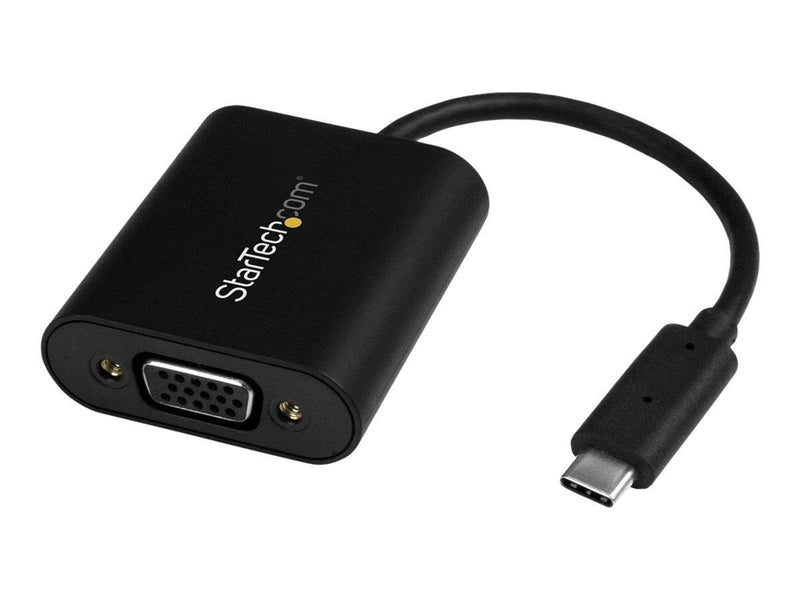 StarTech.com USB-C to VGA Adapter with Presentation Mode Switch - 1920x1200 - external video adapter