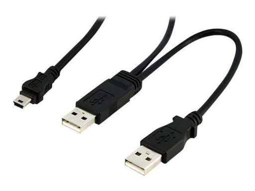 StarTech.com USB Y Kabel für External hart Drive - USB A zu mini B - USB-kabel