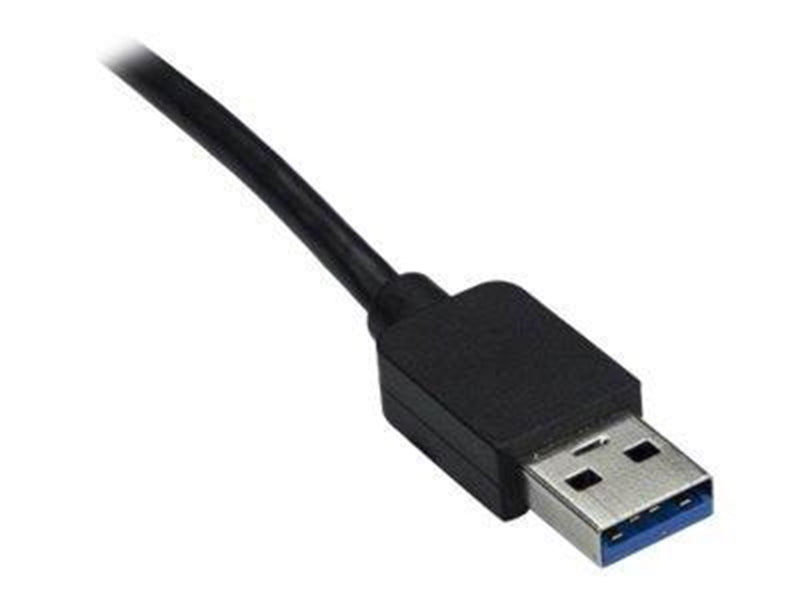 StarTech.com USB to Dual DisplayPort Adapter - 4K 60Hz - USB 3.0 (5Gbps) - external video adapter - DisplayLink DL-6950 - black