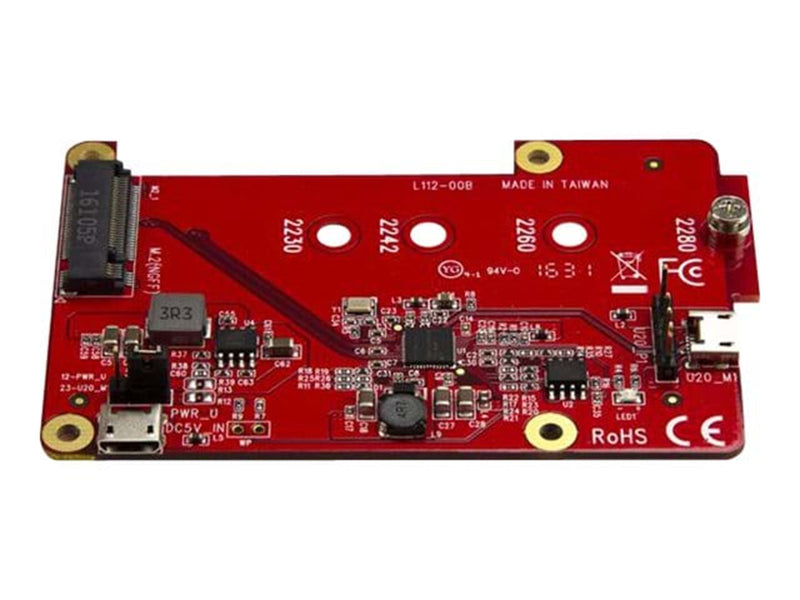 StarTech.com USB to mSATA Converter for Raspberry Pi and Development Boards