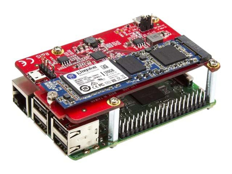 StarTech.com USB to mSATA Converter for Raspberry Pi and Development Boards