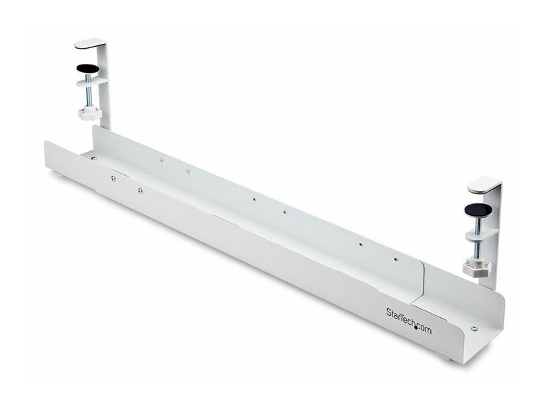 StarTech.com Under Desk Cable Management Tray Clamp-on Installation - cable management tray