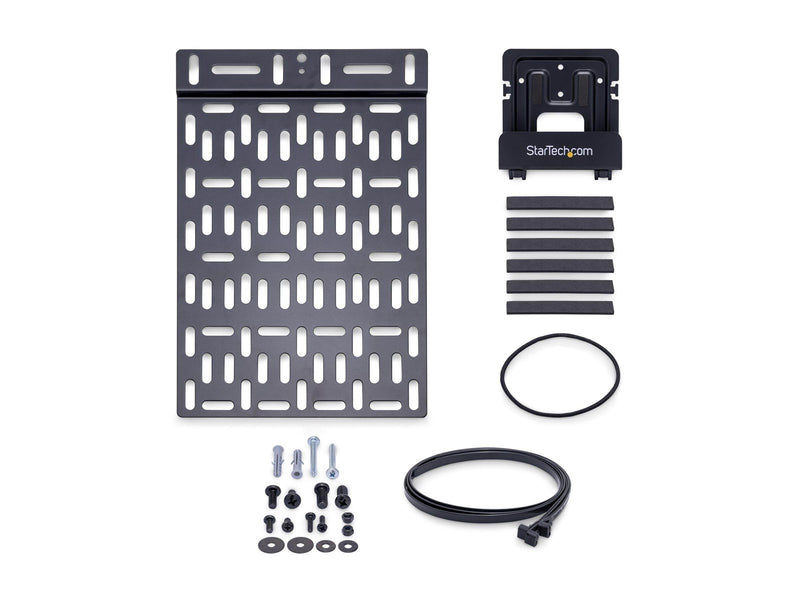 StarTech.com Universal TV Accessory Mount - Adjustable TV & Wall Mount Bracket - Media Players/Router/Modem/AV Switches & Extenders/Apple TV - Max 5 kg - recommended for