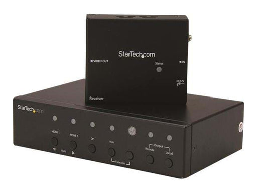 StarTech.com VGA DisplayPort and HDMI Over CAT5 HDBaseT Extender Switch - video/audio extender - HDMI