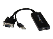 StarTech.com VGA zu HDMI Adapter mit USB Audio & Strom Video Transformer