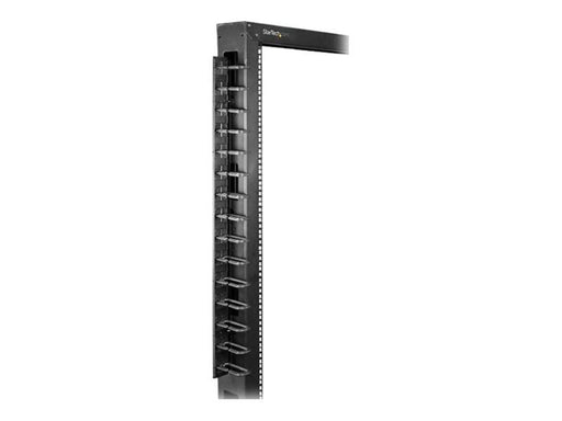 StarTech.com Vertical Cable Organizer with D-Ring Hooks - 0U - 3 ft.