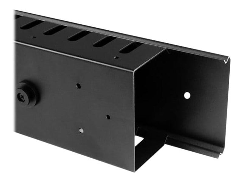 StarTech.com Vertical Cable Organizer with Finger Ducts - 0U - 3 ft.