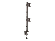 StarTech.com Vertical Dual Monitor Mount - Steel - For Monitors up to 27in