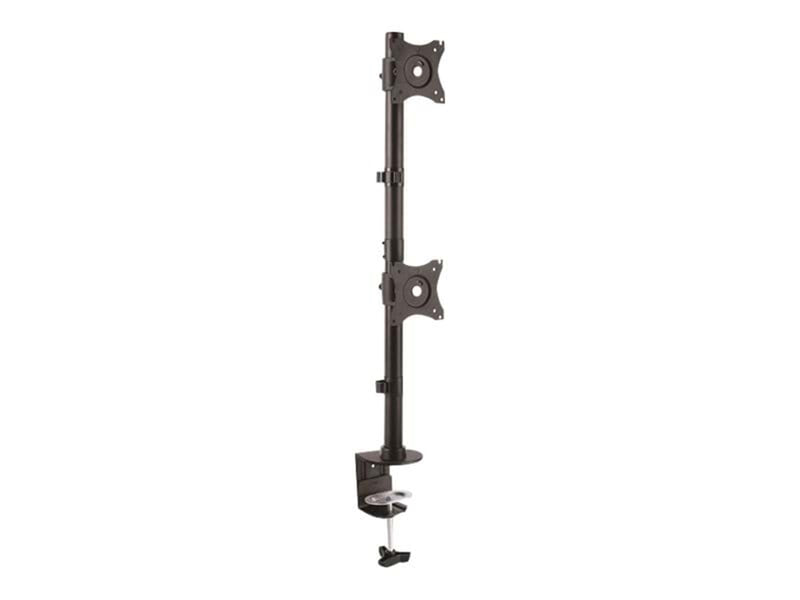 StarTech.com Vertical Dual Monitor Mount - Steel - For Monitors up to 27in