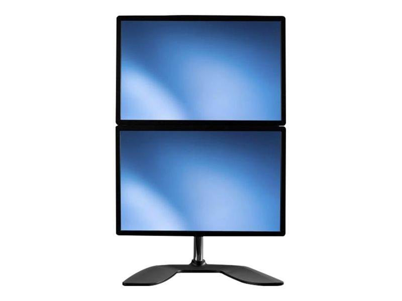StarTech.com Vertical Dual Monitor Stand for up to 27" Monitors - Aluminium - Stand