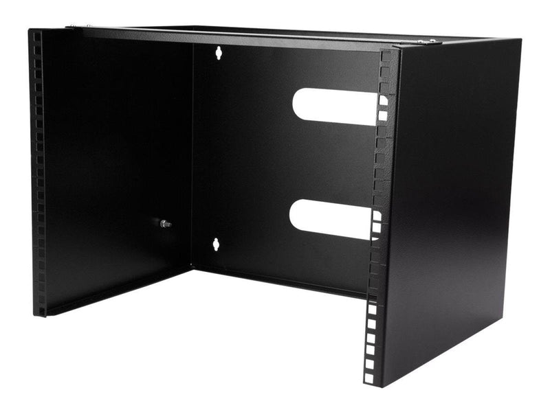 StarTech.com Wall-Mount Bracket for Shallow Rack-Mount Equipment - Solid Steel - 8U cabinet - 8U