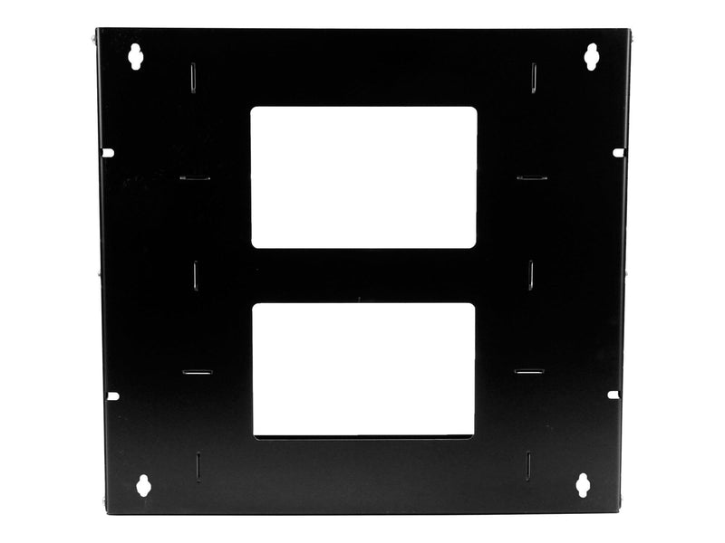 StarTech.com Wall-Mount Server Rack with Built-in Shelf - Solid Steel - 8U rack (wall mount) - 8U