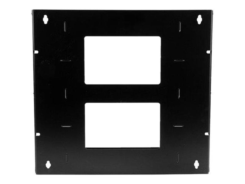 StarTech.com Wall-Mount Server Rack with Built-in Shelf - Solid Steel - 8U rack (wall mount) - 8U