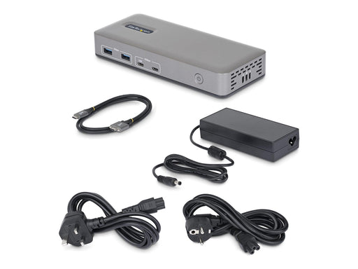 StarTech.com - docking station - USB-C 3.2 Gen 2 - 2 x DP HDMI - 1GbE