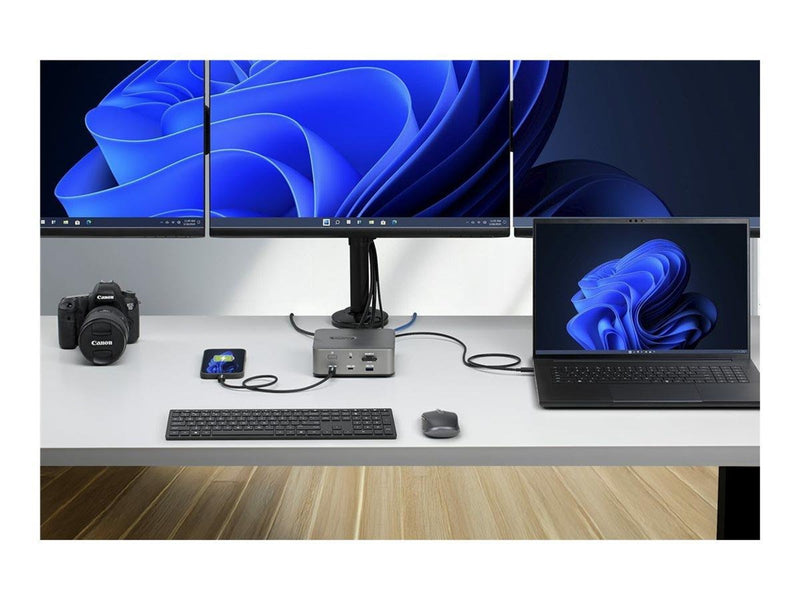 StarTech.com - docking station - USB-C / USB4 / Thunderbolt 3 / Thunderbolt 4 / Thunderbolt 5 / USB-A - DP HDMI - 1GbE - TAA Compliant