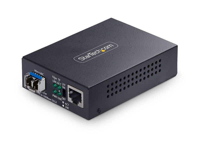 StarTech.com - fibre media converter - 10Mb LAN 100Mb LAN 1GbE - TAA Compliant