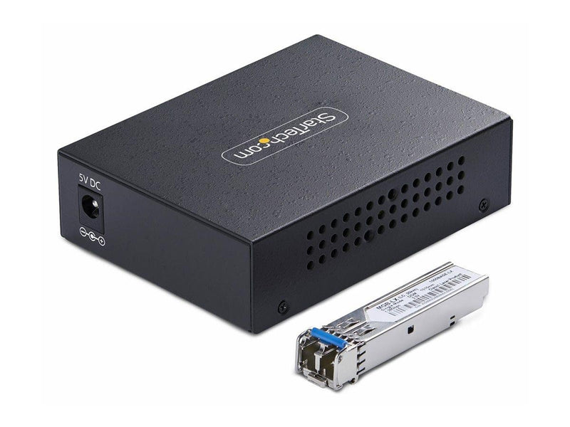 StarTech.com - fibre media converter - 10Mb LAN 100Mb LAN 1GbE - TAA Compliant