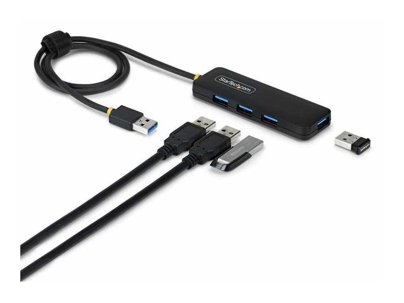 StarTech.com - hub - 4 ports USB-Hubs - USB 3.2 - 4 - Schwarz