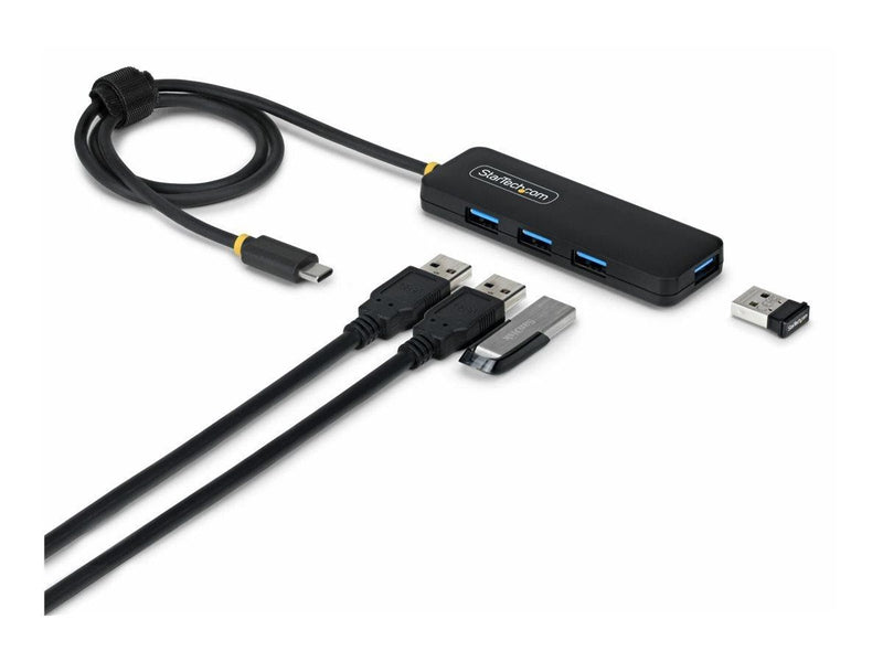 StarTech.com - hub - 4 ports USB-Hubs - USB 3.2 - 4 - Schwarz