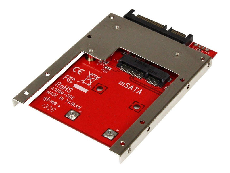 StarTech.com mSATA SSD zu 2.5in SATA Adapter Konverter