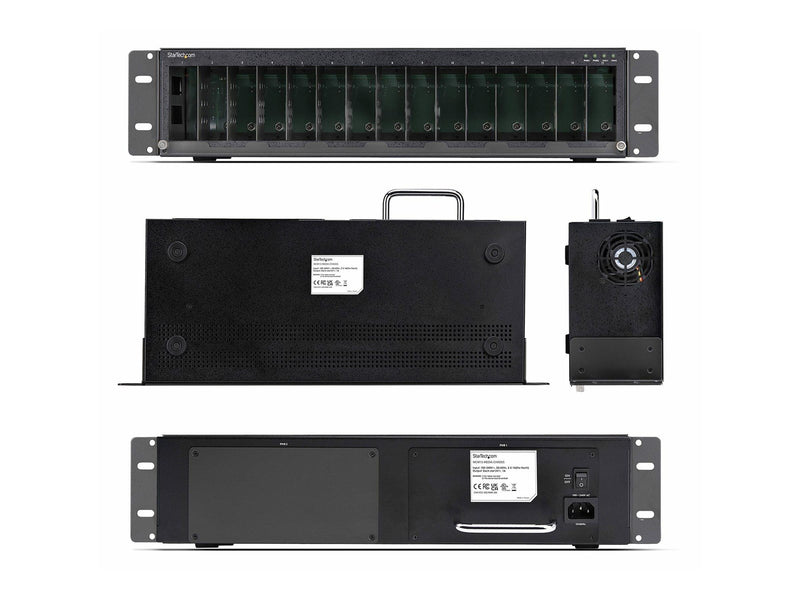 StarTech.com - modular expansion base - media converter chassis - TAA Compliant