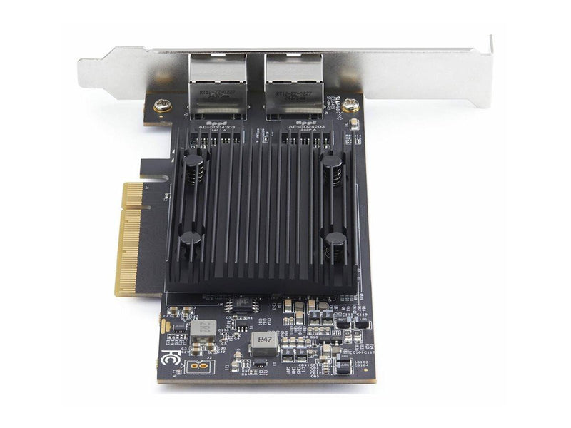 StarTech.com - network adapter - PCIe 3.0 x8 - Gigabit Ethernet / 10Gb Ethernet x 2 - TAA Compliant