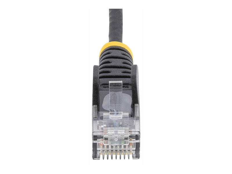 StarTech.com patch cable - black - Schwarz - 0.25m