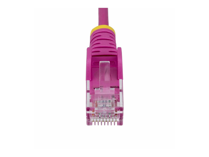 StarTech.com patch cable - pink - Rosa - 0.25m