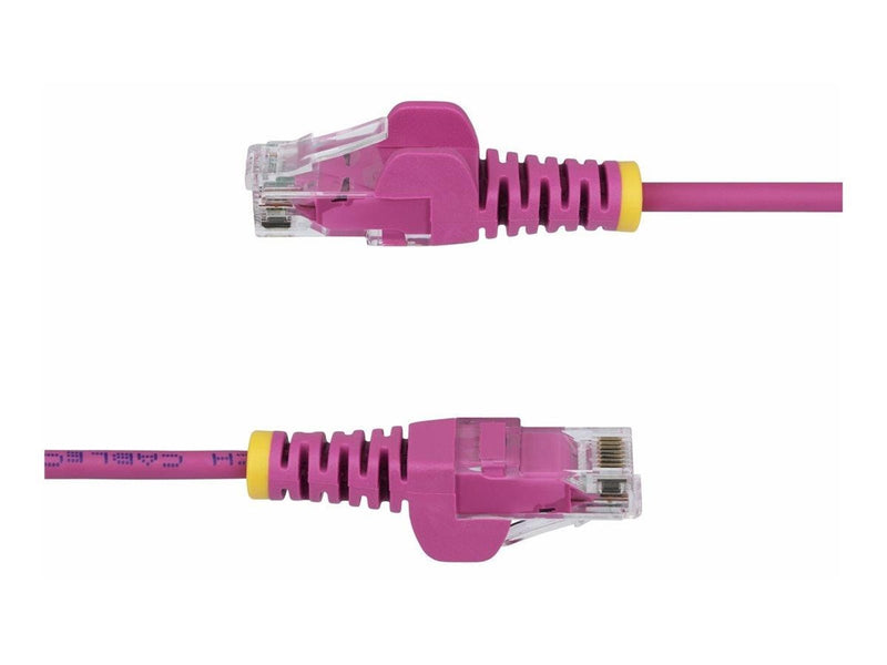 StarTech.com patch cable - pink - Rosa - 0.25m