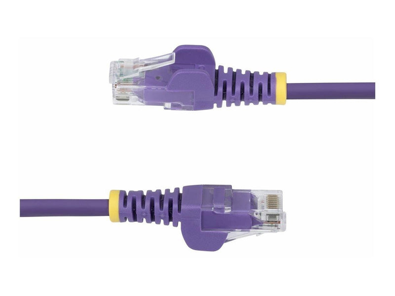 StarTech.com patch cable - purple - Lila - 0.25m