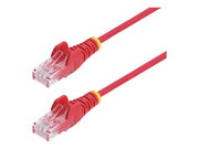StarTech.com patch cable - red - Rot - 0.25m
