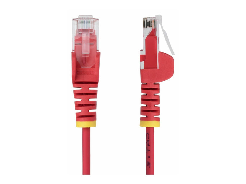 StarTech.com patch cable - red - Rot - 0.25m