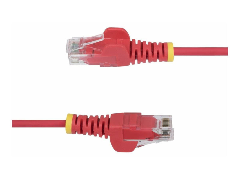 StarTech.com patch cable - red - Rot - 0.25m