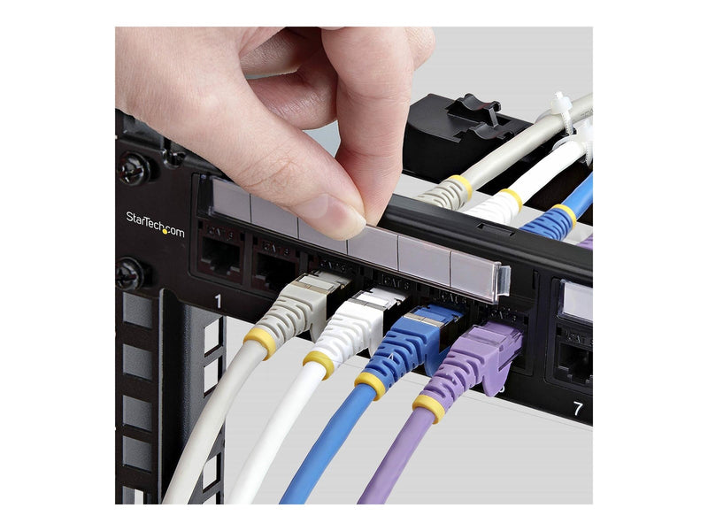 StarTech.com patch panel - 1U - 19"