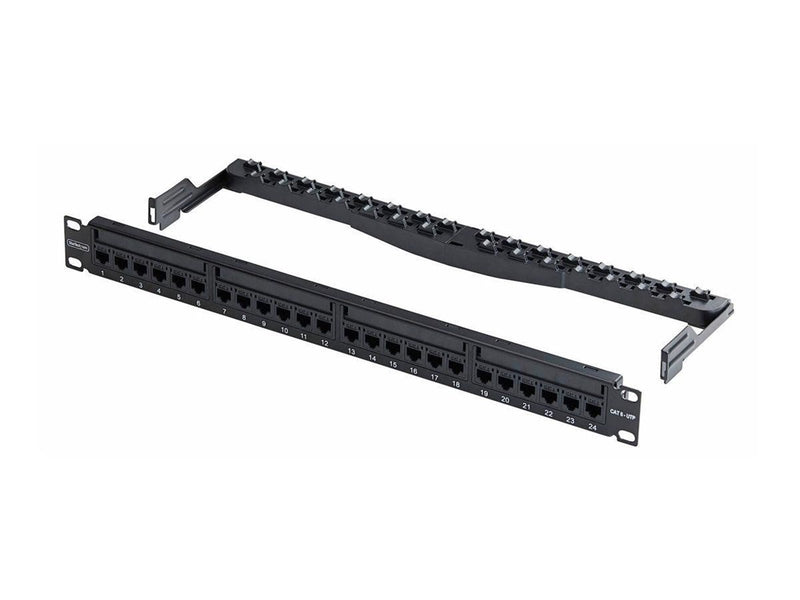 StarTech.com patch panel - 1U - 19"