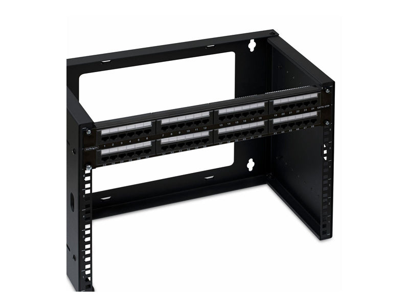 StarTech.com patch panel - 2U - 19" - 110 punch-down