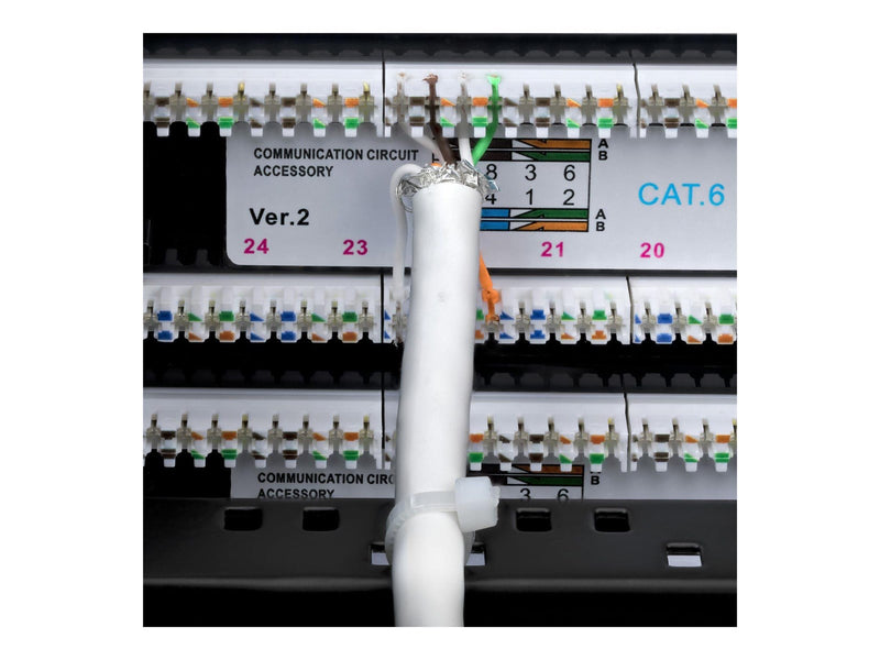 StarTech.com patch panel - 2U - 19" - 110 punch-down