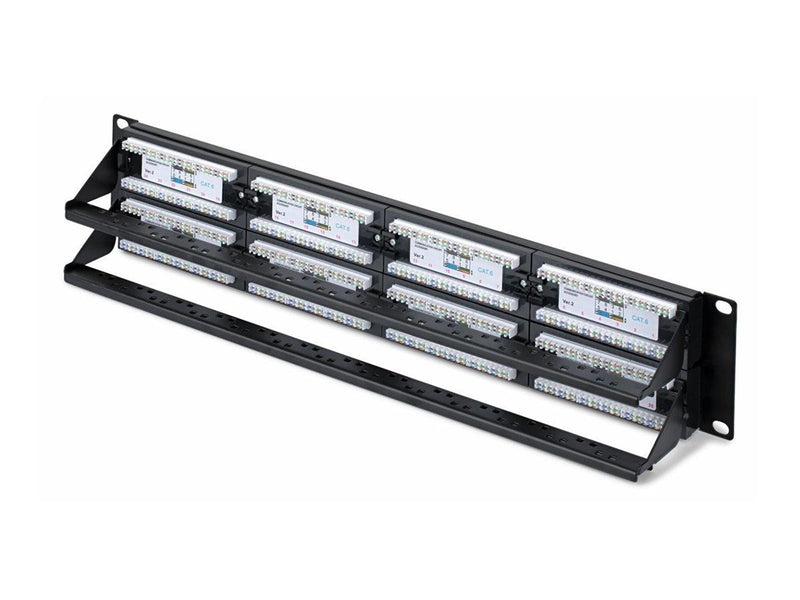 StarTech.com patch panel - 2U - 19" - 110 punch-down
